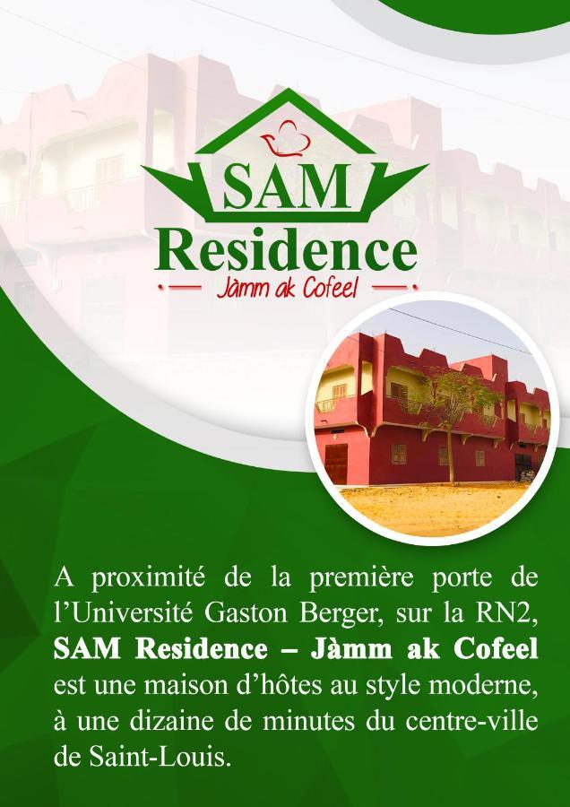 Sam Residence Jamm Ak Cofeel Saint-Louis Exterior photo